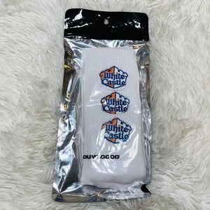 WHITE CASTLE MENS CREW SOCKS